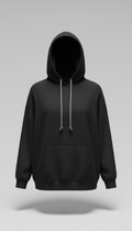 Oversized Hoodie Matte Black