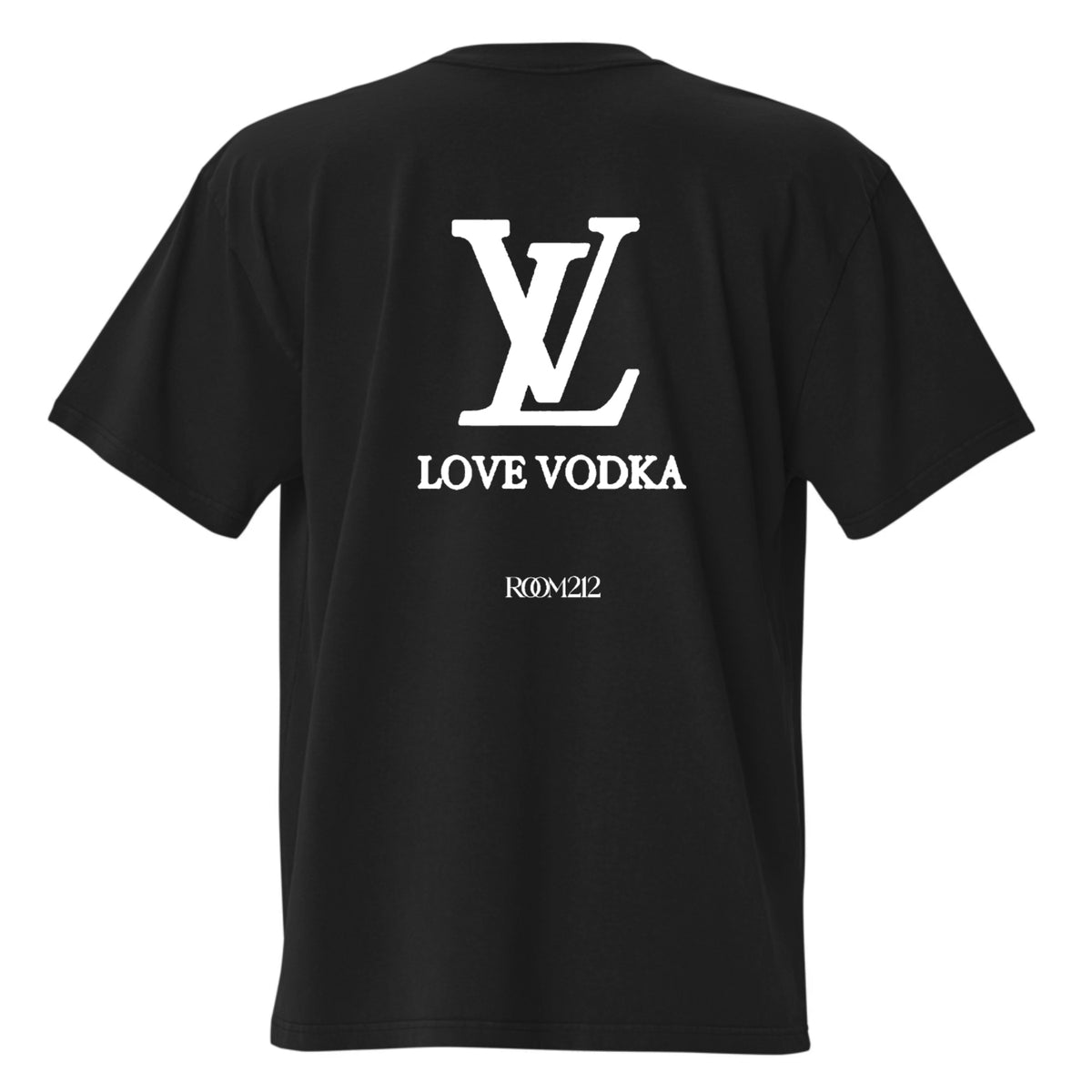 T-shirt Love vodka Oversize