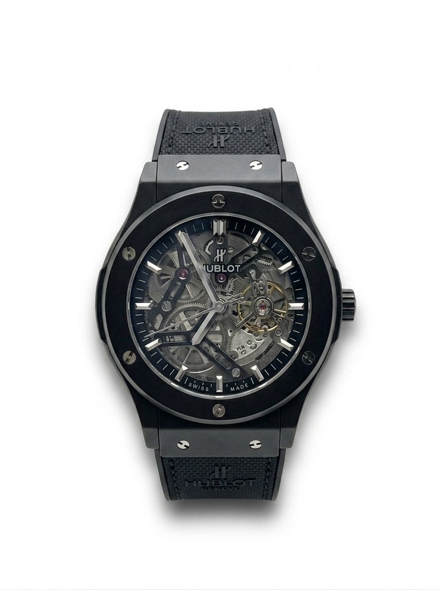 Hublot Aerofusion Moon Phase Black