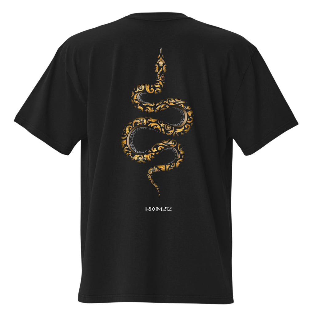 T-shirt Golden Snake Oversize