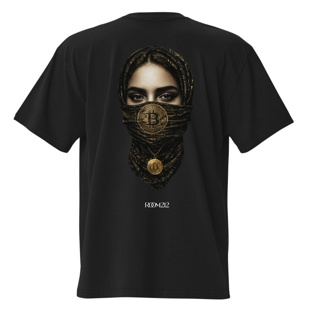 T- shirt Bitcoin Girl Oversize