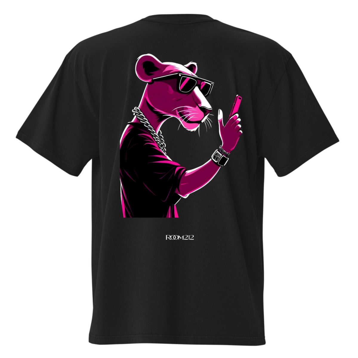 T-shirt Pink Panther Oversize