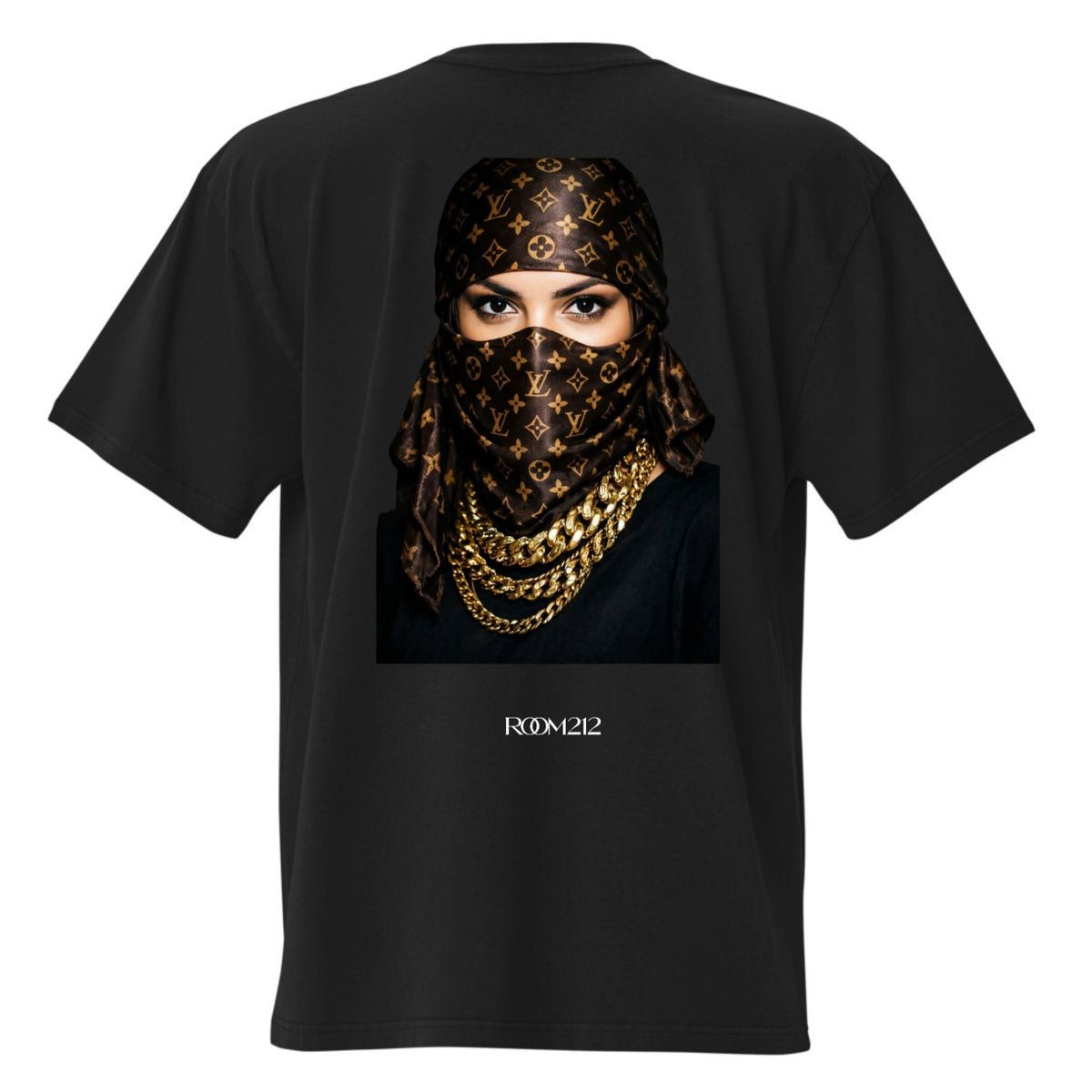 T-shirt Trap Girl LV Oversize