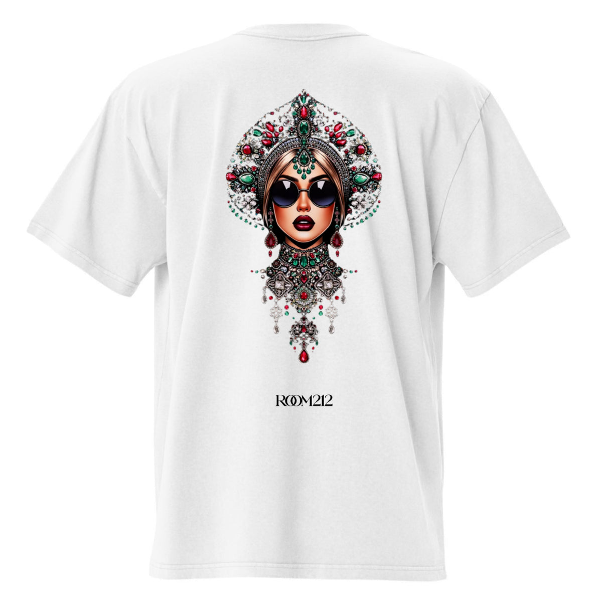 T-shirt Psychedelic Oversize