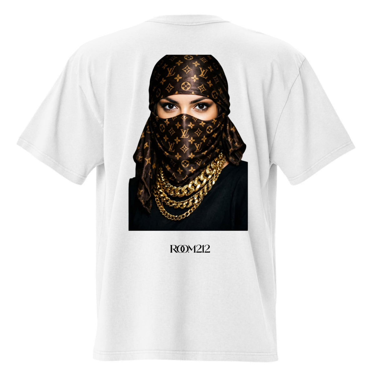 T-shirt Trap Girl LV Oversize