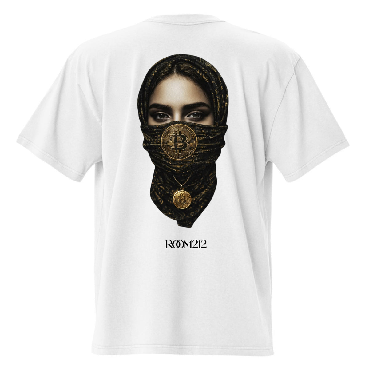 T- shirt Bitcoin Girl Oversize