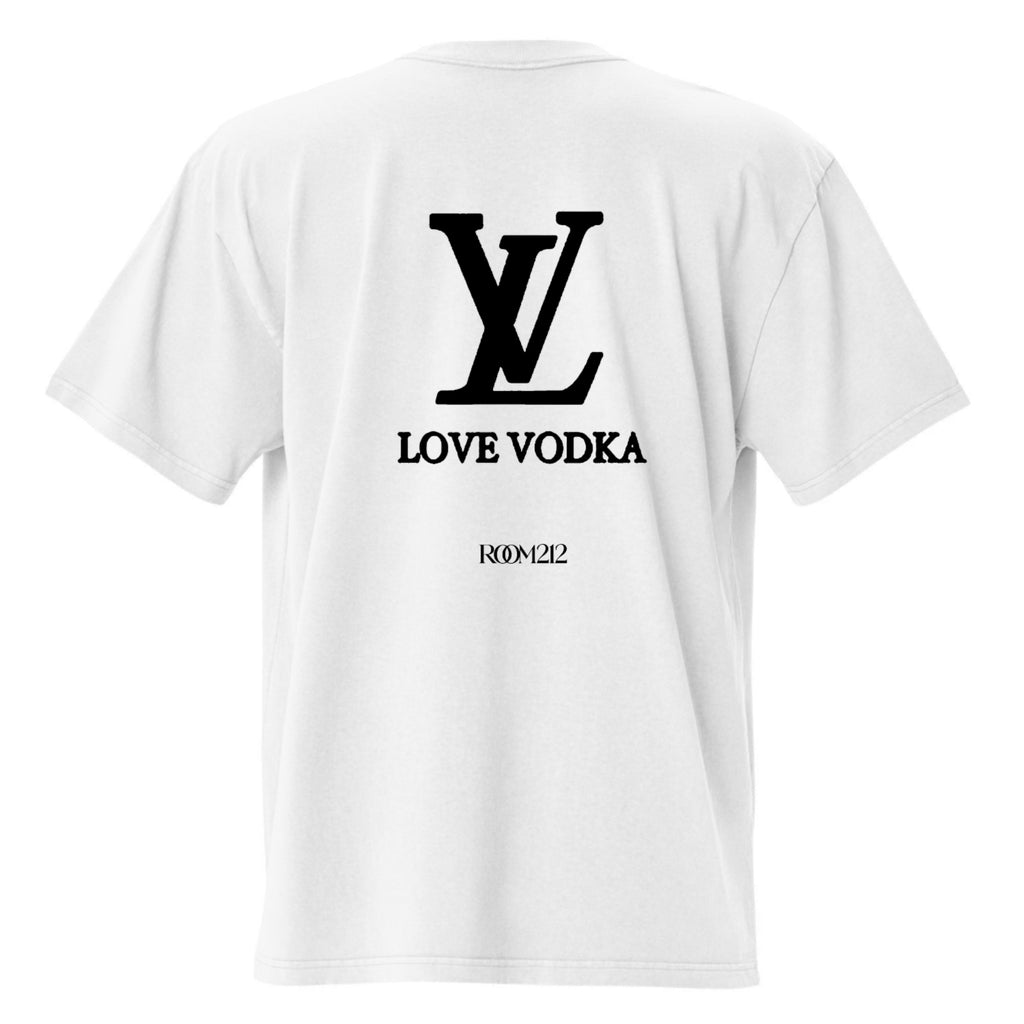 T-shirt Love vodka Oversize