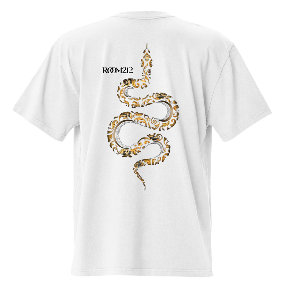 T-shirt Golden Snake Oversize